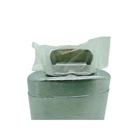 Platinum Hand Warmer Silver Tone Standard Star Design Pocket Size Reusable ~3x2" - Picture 5 of 11